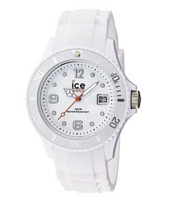 Ice-Watch Montre Ice Watch Unisexe en silicone SI.WE.U.S.09 - Blanc