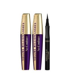 Pack So Couture de 2 Mascaras + 1 Superliner Perfect Slim - Noir