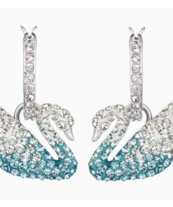Boucles d'Oreilles Swarovski Iconic Swan