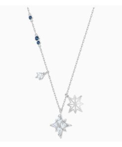 Pendentif Étoile en Métal Rhodié