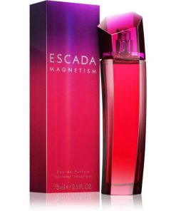 escada magnetism boite et flacon du parfum
