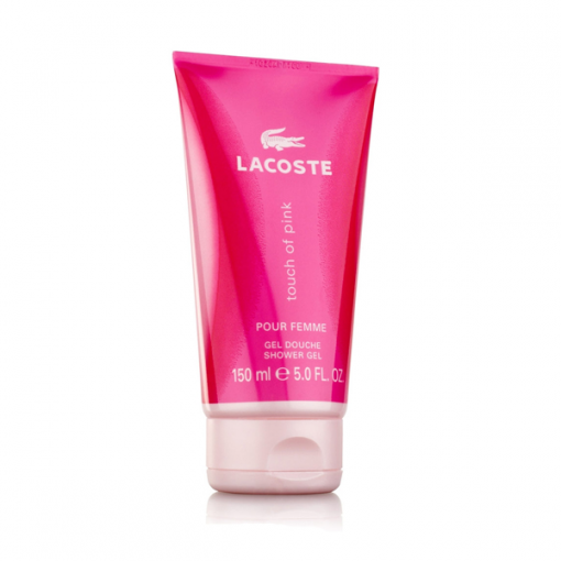 Lacoste touch of pink gel douche pour femme 150ml